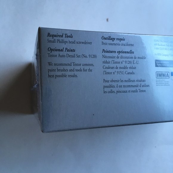 Testor Metal Body Model Kit Ford GT40 Sealed Box circa 2002 - Picture 7 of 8